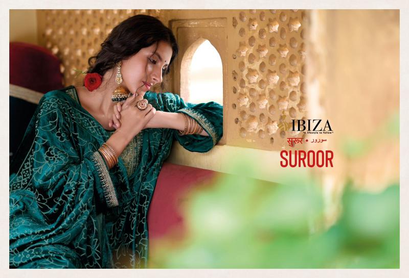 Ibiza Suroor Viscose Velvet Salwar Kameez Wholesale Catalog