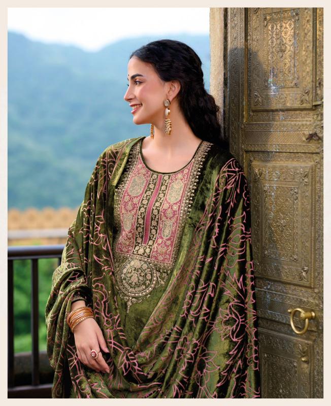 Ibiza Suroor Viscose Velvet Salwar Kameez Wholesale Catalog