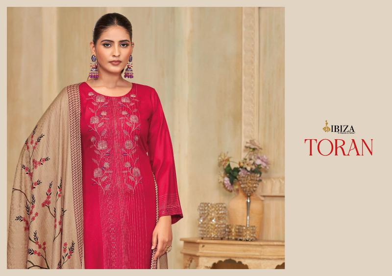 Ibiza Toran Pashmina Digital Printed Salwar Kameez Wholesale Catalog