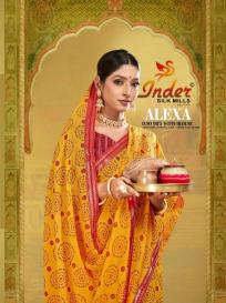 INDER SILK MILLS ALEXA 9173 online shopping of wedding sarees in india
