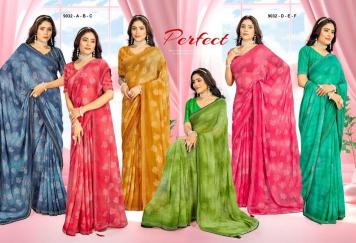 Inder Silk Mills Comfort Georgette Saree price in india