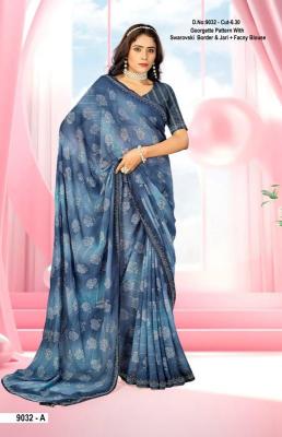 Inder Silk Mills Comfort Georgette Saree price in india