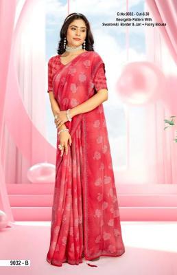 Inder Silk Mills Comfort Georgette Saree price in india