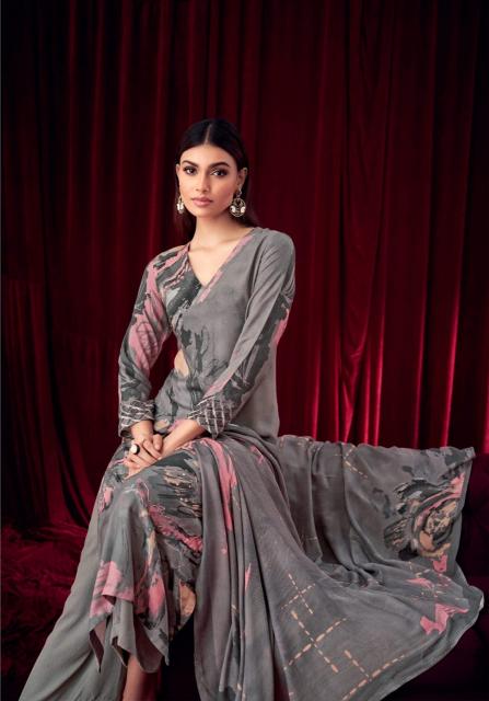 ITRANA Sanjh Digital Printed With Hand Work Salwar Kameez Wholesale Catalog
