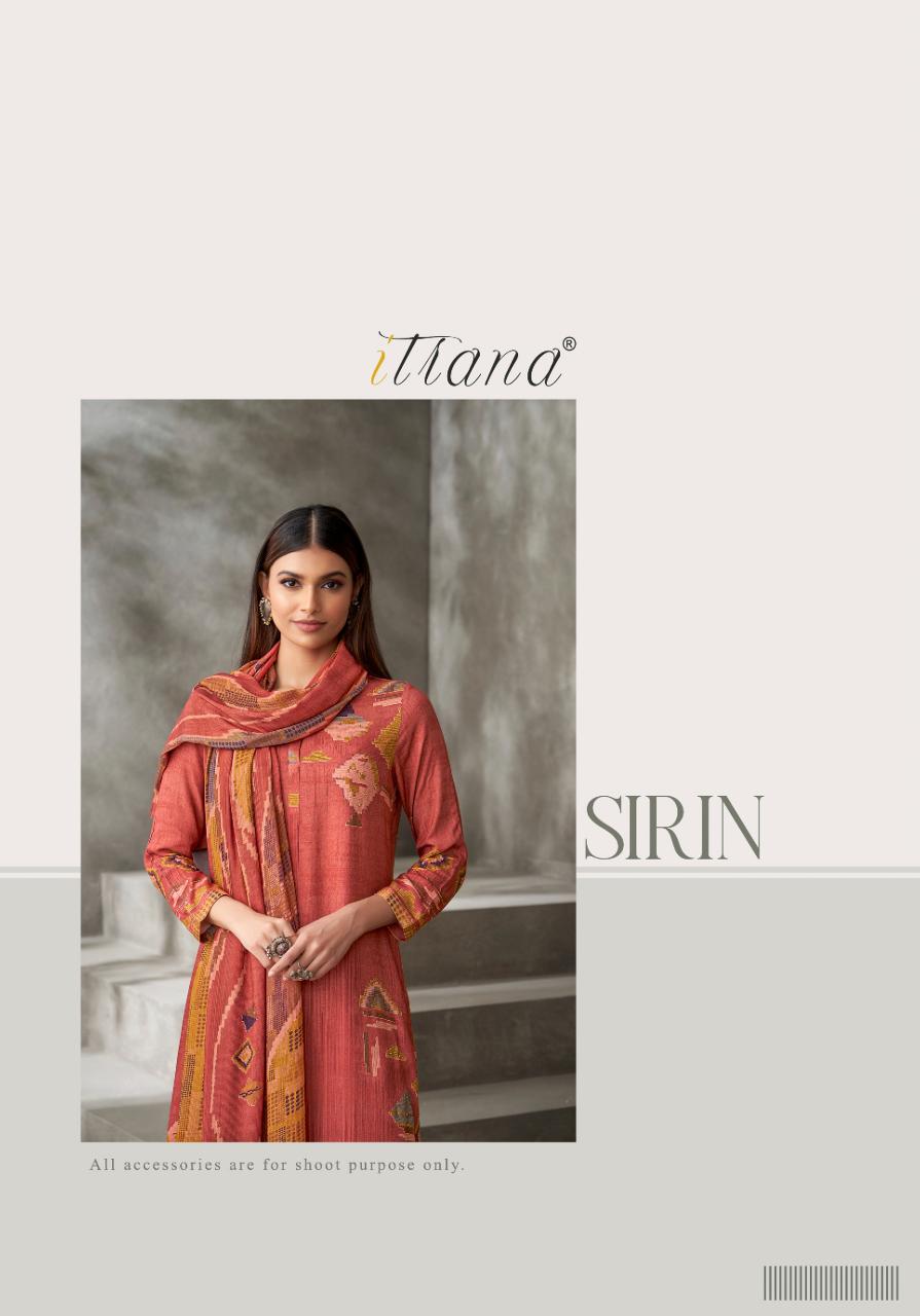 ITRANA Sirin Digital Printed With Hand Work Daman Organza Silk Salwar Kameez Wholesale