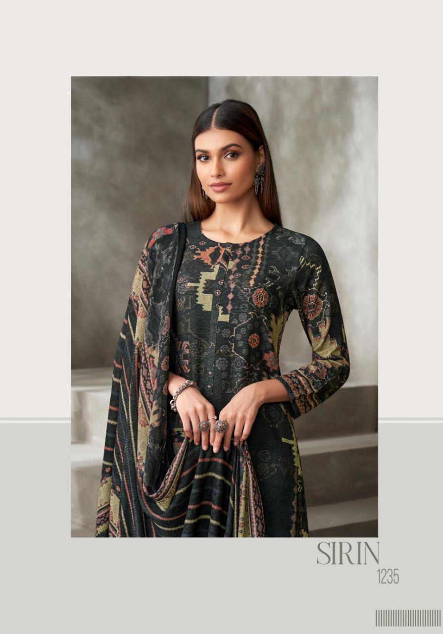 ITRANA Sirin Digital Printed With Hand Work Daman Organza Silk Salwar Kameez Wholesale