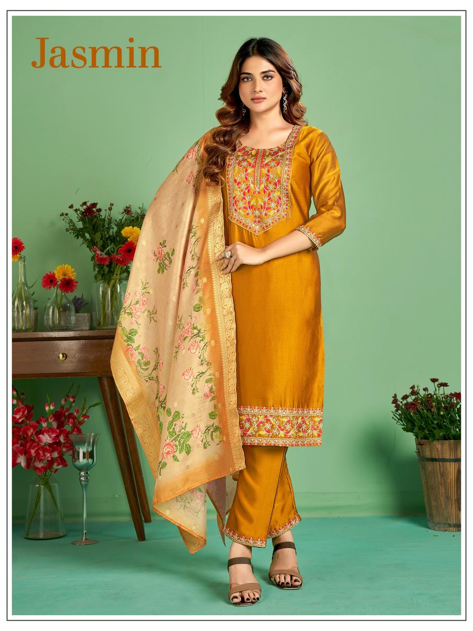 Sabella Jasmin Cotton Silk Kurtis Online India