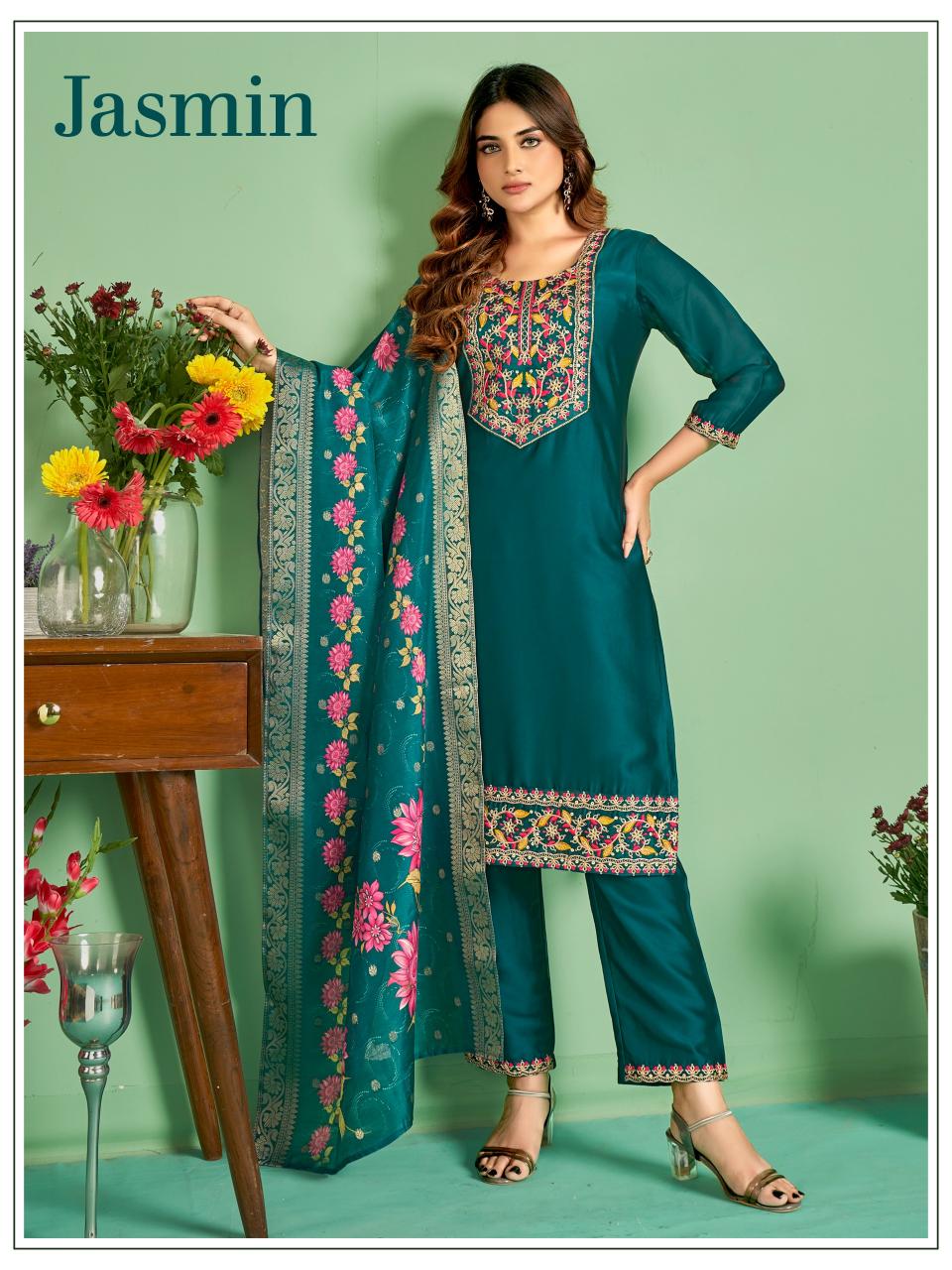 Sabella Jasmin Cotton Silk Kurtis Online India