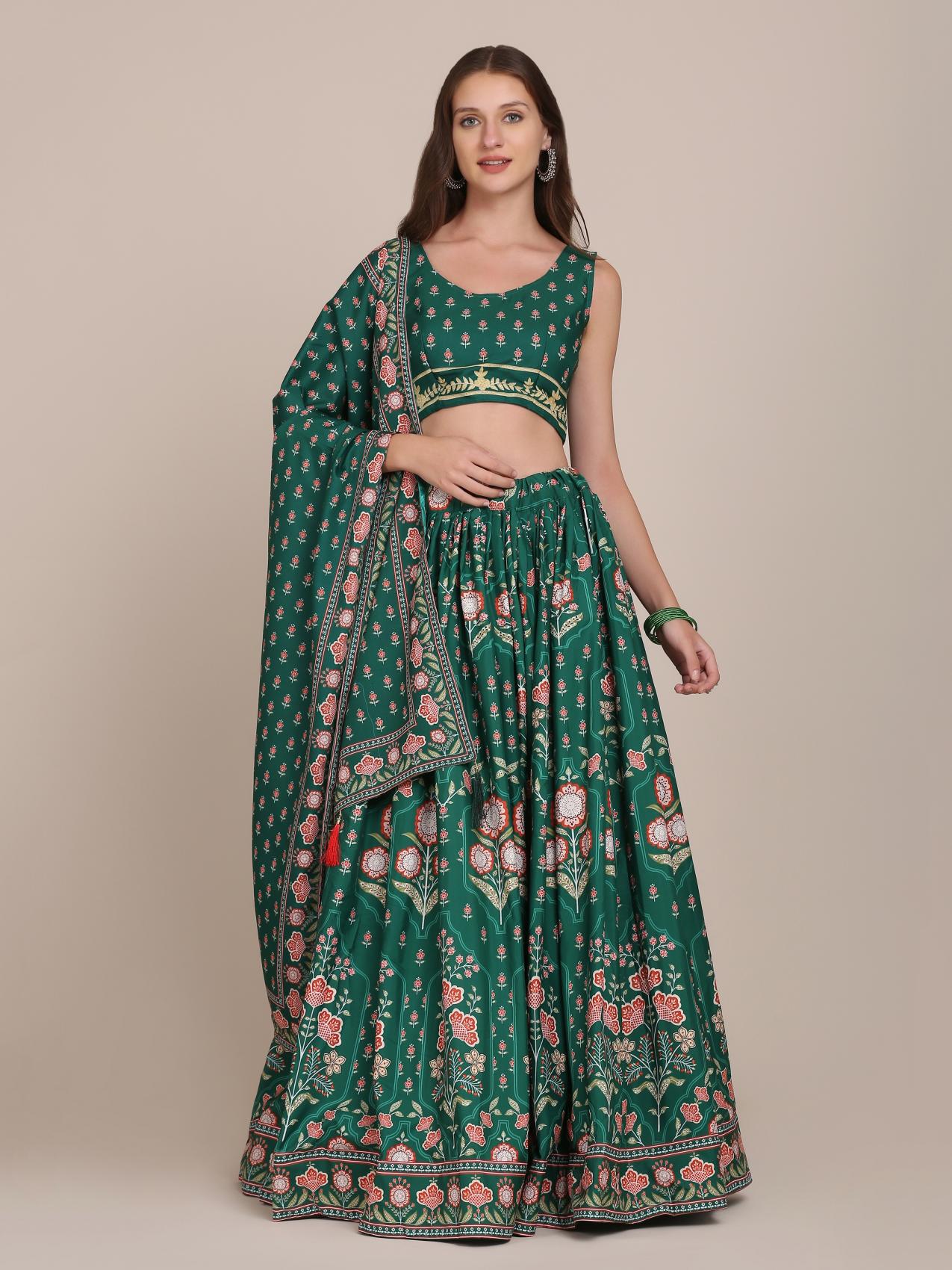 Sabella Jf 1517 Crepe Printed Fancy Fashid Wholesale Lehenga Choli