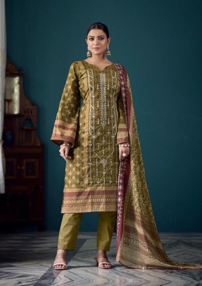 Jihan Bin Saeed Remix Vol 2 Printed Pakistani Suits Wholesale Catalog