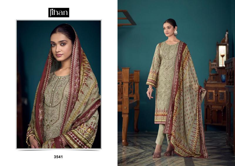Jihan Bin Saeed Remix Vol 2 Printed Pakistani Suits Wholesale Catalog