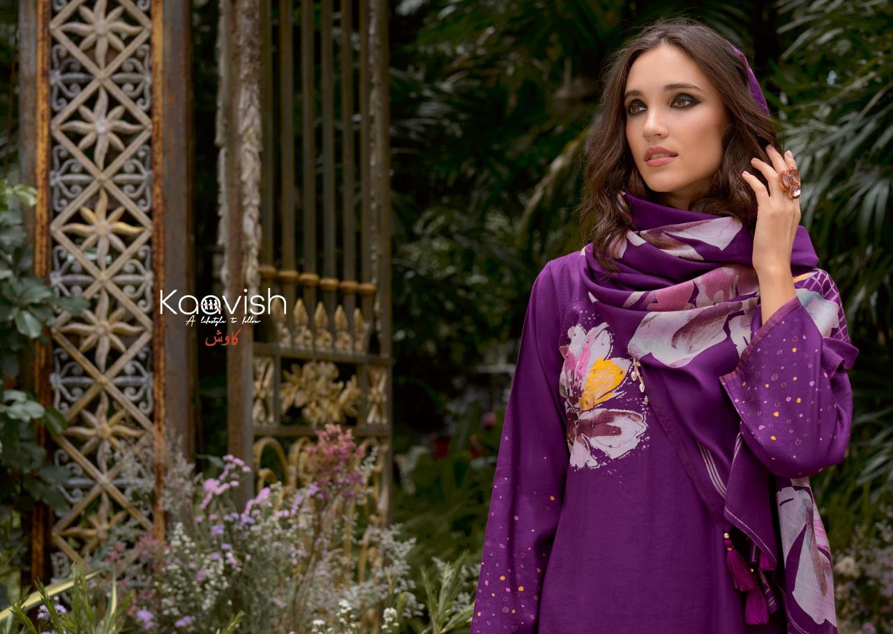 Kaavish Shaheen Viscose Digital Printed Salwar Kameez Wholesale Catalog
