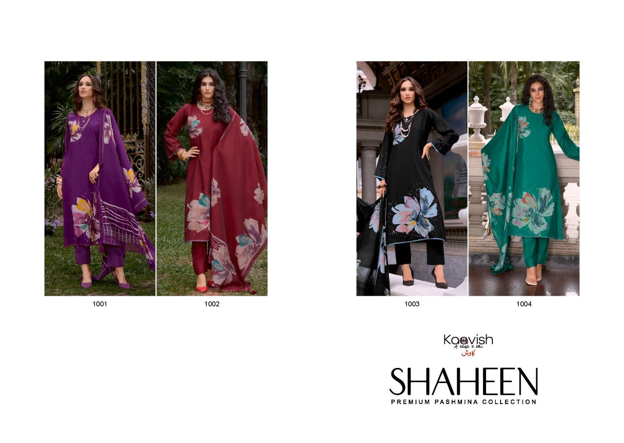 Kaavish Shaheen Viscose Digital Printed Salwar Kameez Wholesale Catalog