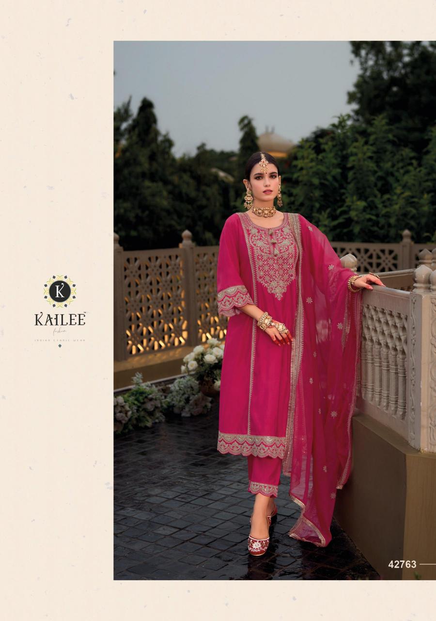 KAILEE FASHION SUHAGINI Vol 5 Utsa Kurtis Online India