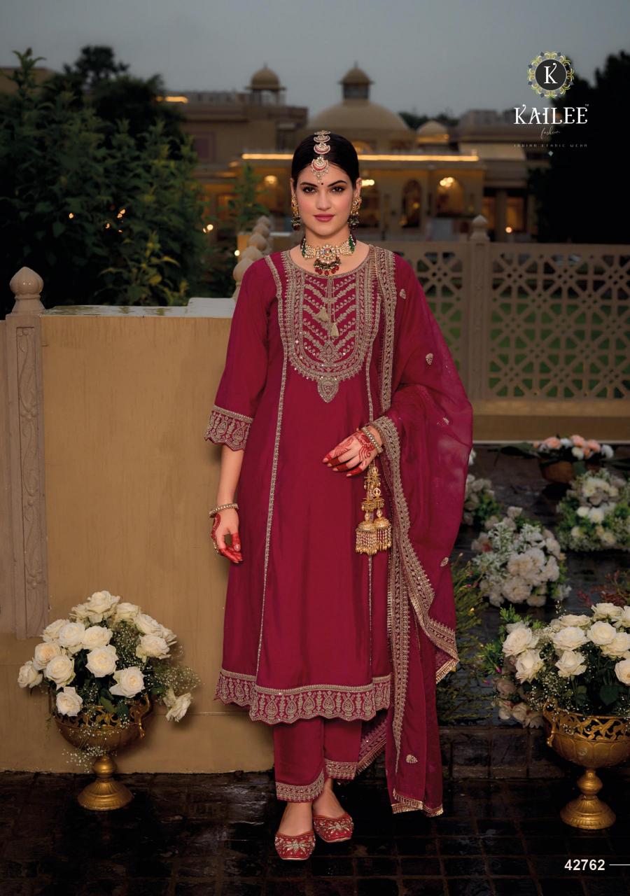 KAILEE FASHION SUHAGINI Vol 5 Utsa Kurtis Online India