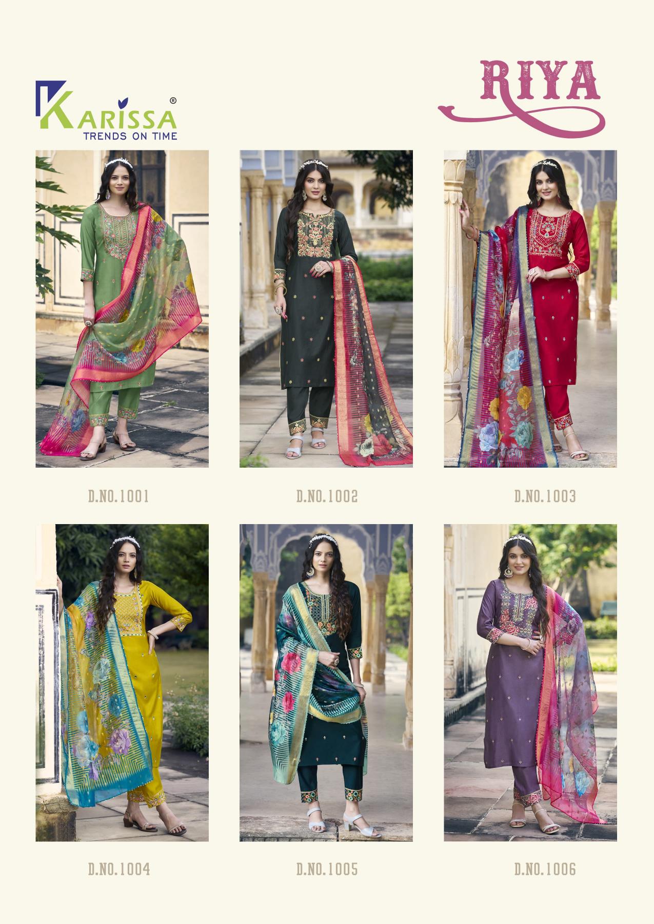 Karissa Riya Branded of Kurtis in India Wholesale Catalog