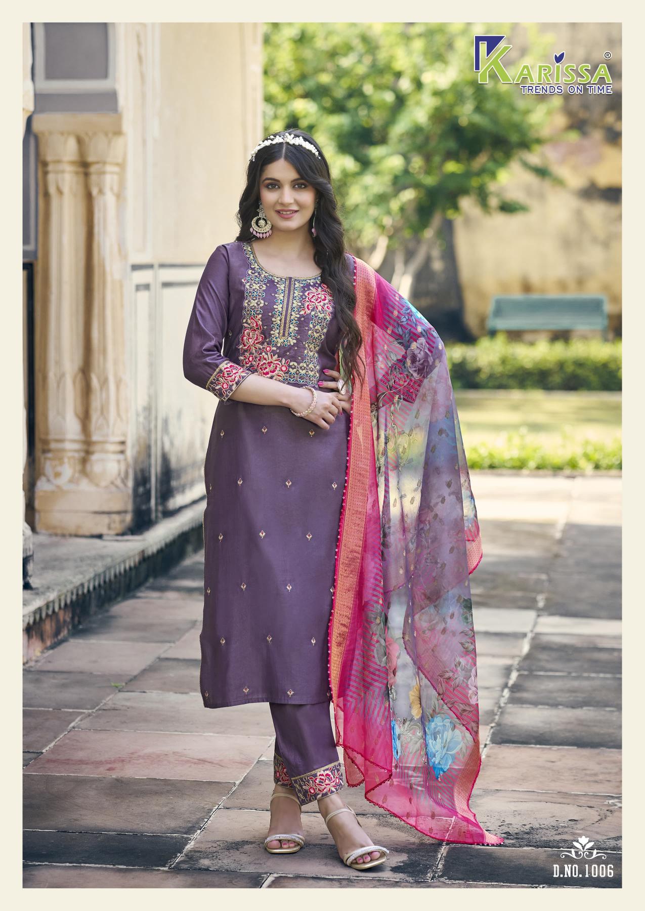Karissa Riya Branded of Kurtis in India Wholesale Catalog
