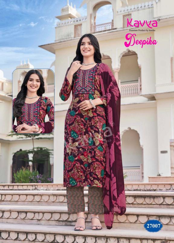 Kavya Deepika Vol 27 India Kurtis Wholesale Catalog
