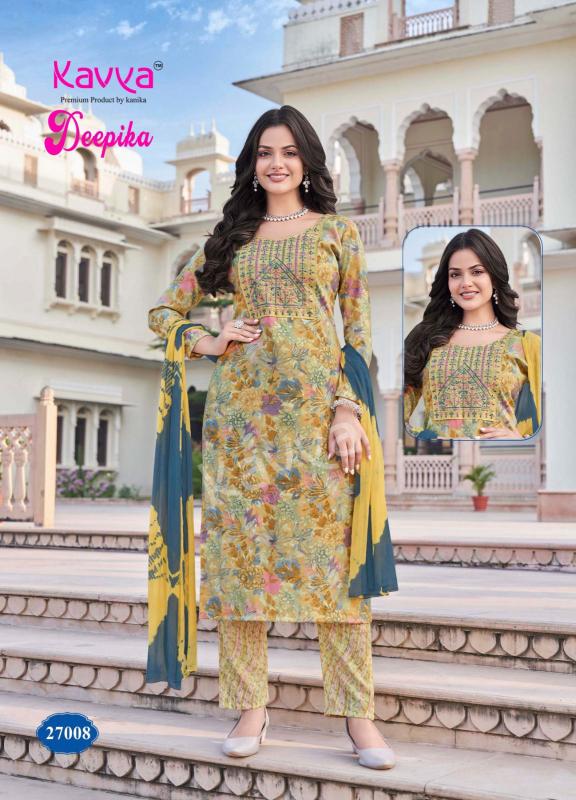 Kavya Deepika Vol 27 India Kurtis Wholesale Catalog