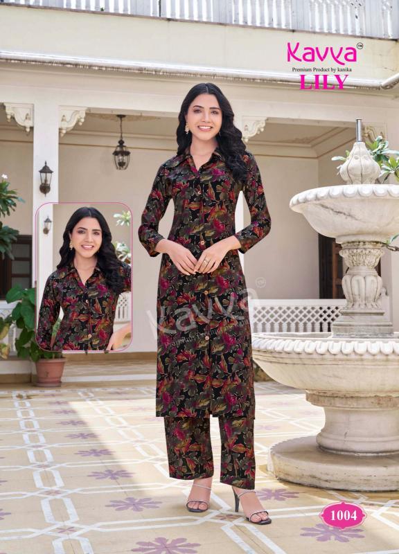 Kavya Lily Vol 1 Co-Ord Set Wholesale Catalog