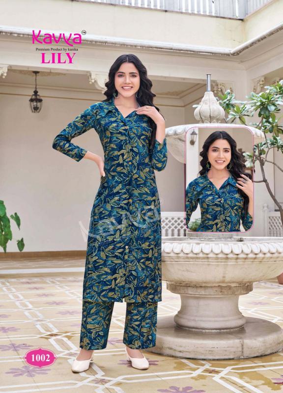 Kavya Lily Vol 1 Co-Ord Set Wholesale Catalog