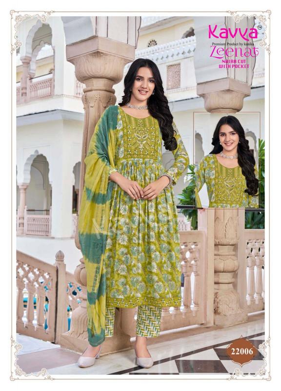 KAVYA ZEENAT Vol 22 fbb india Kurtis