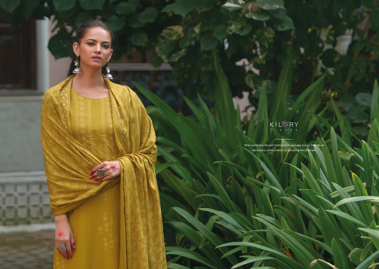 KILORY Aanaya Viscose Pashmina Salwar Kameez Wholesale Catalog