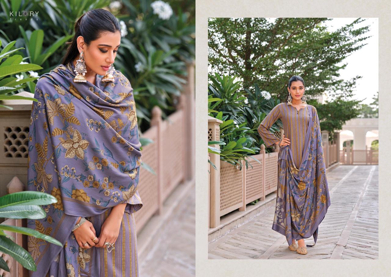 Kilory Nesta Digital Printed Pashmina Salwar Kameez Wholesale Catalog