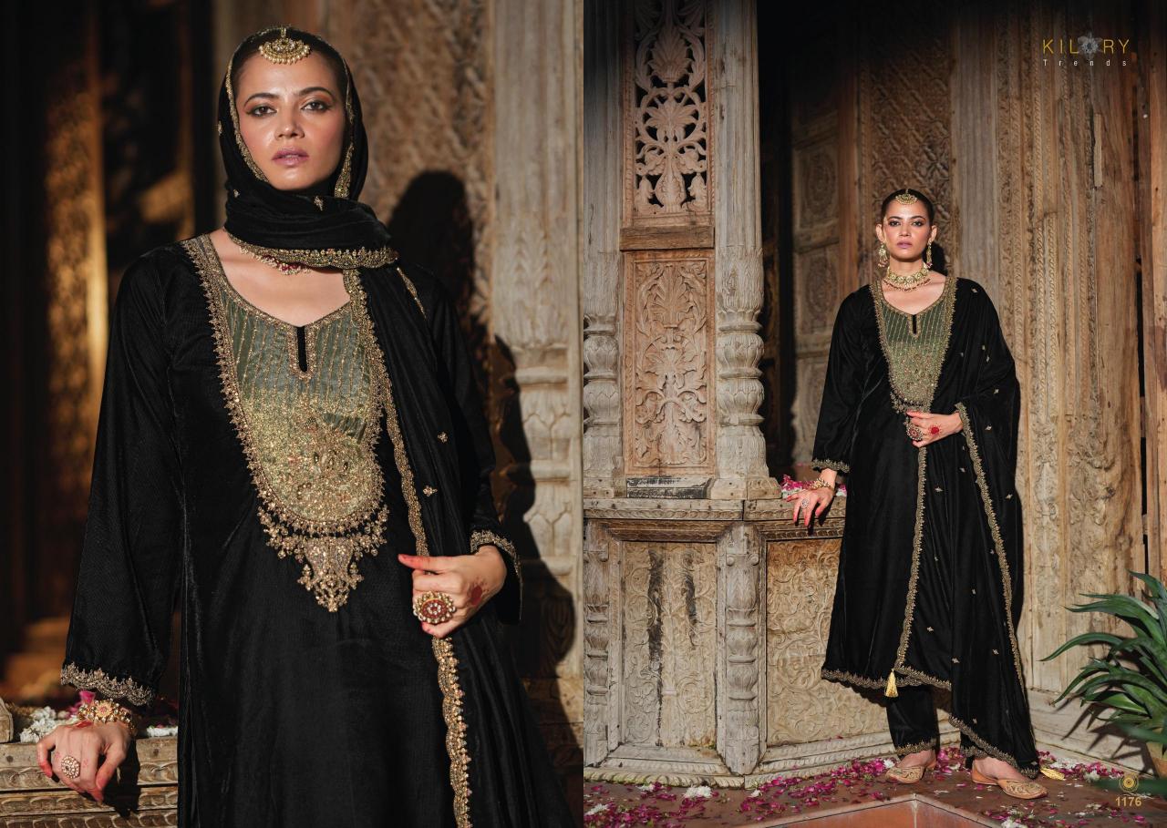 Kilory Silsila Velvet Salwar Kameez Wholesale Catalog