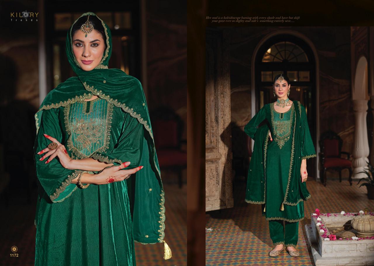 Kilory Silsila Velvet Salwar Kameez Wholesale Catalog