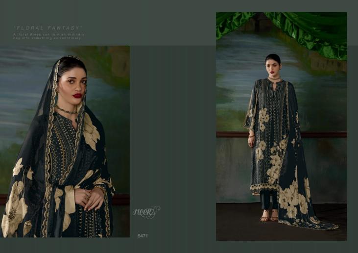 kimora Heer Ghalib vol 191 Digital Printed Salwar Kameez Wholesale Catalog