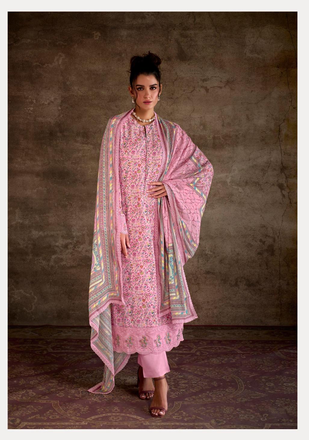 Kimora Heer Queen Pashmina Printed Salwar Suits Wholesale Catalog