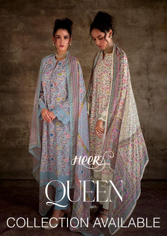 Kimora Heer Queen Pashmina Printed Salwar Suits Wholesale Catalog