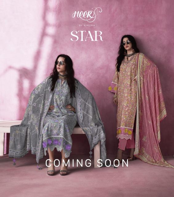 Kimora Heer Star vol 193 Digital Printed Salwar Kameez Wholesale Catalog