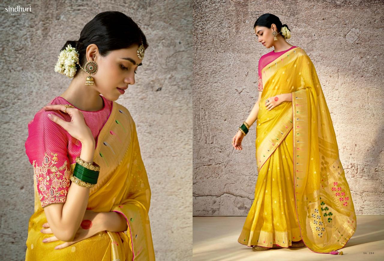Kimora Kashi Banarasi Fancy Saree Wholesale Catalog