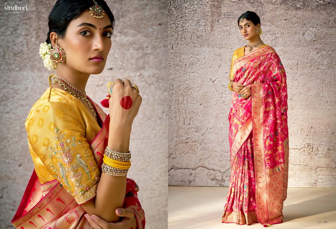 Kimora Kashi Banarasi Fancy Saree Wholesale Catalog