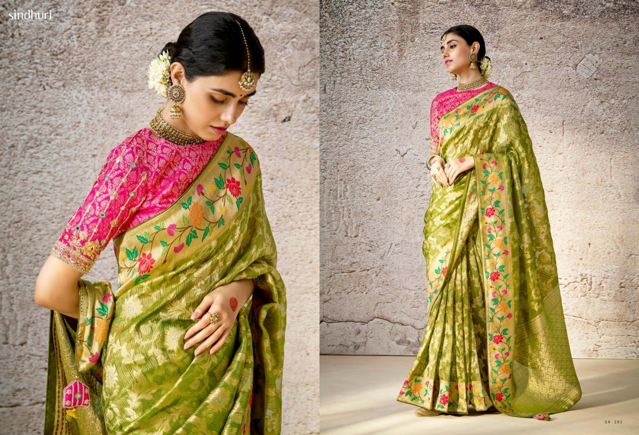 Kimora Kashi Banarasi Fancy Saree Wholesale Catalog