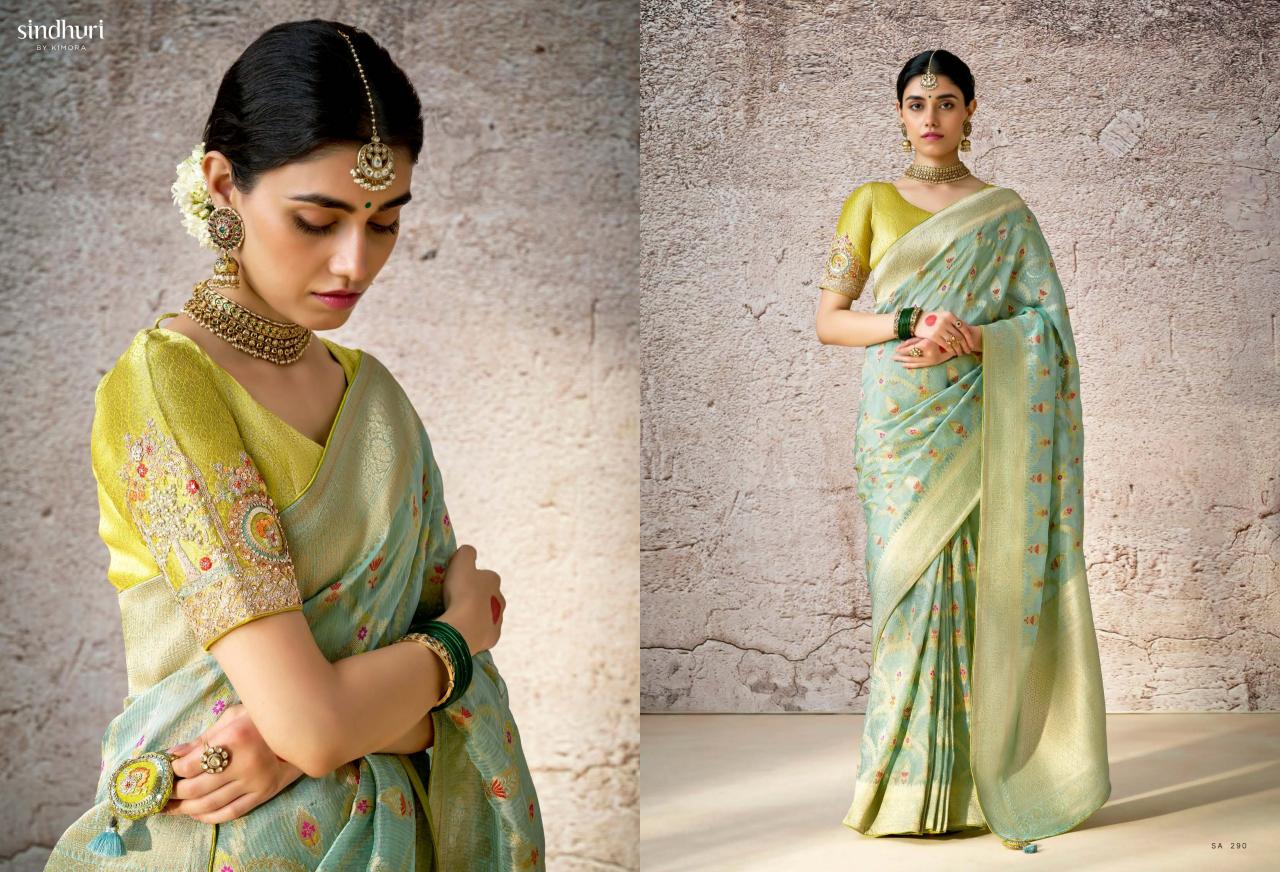Kimora Kashi Banarasi Fancy Saree Wholesale Catalog