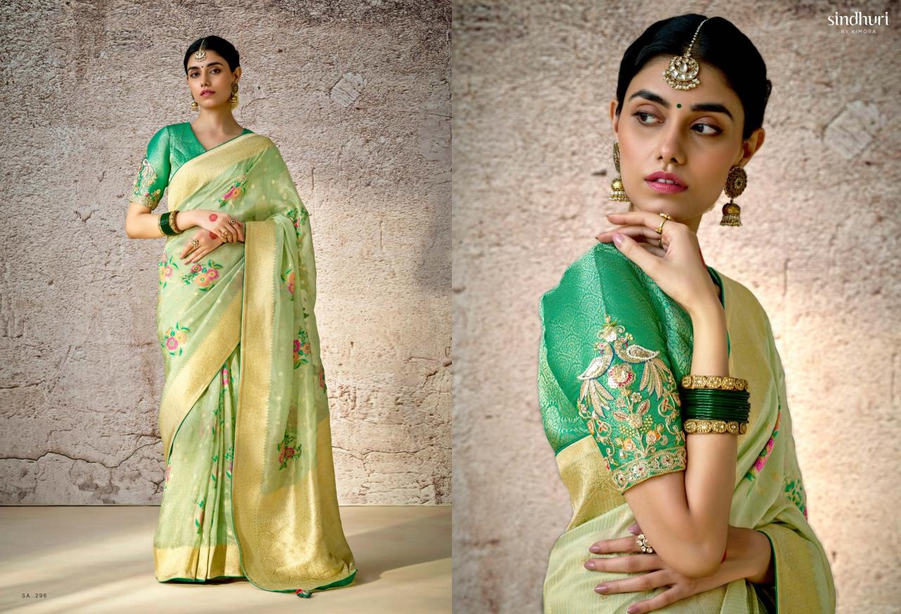 Kimora Kashi Banarasi Fancy Saree Wholesale Catalog