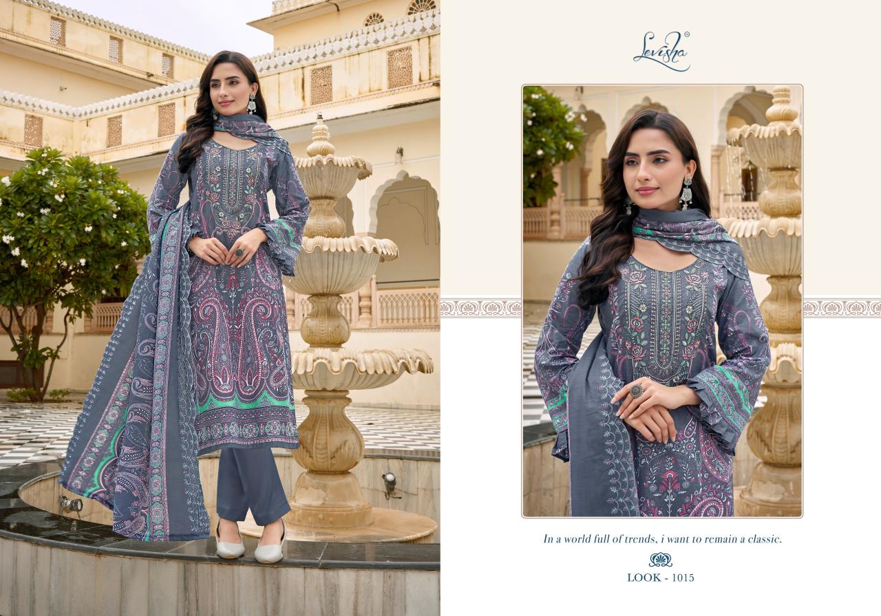Levisha Guzarish Nx Cotton Wholesale Dress Material in dadar