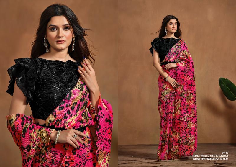 MAHOTSAV MOHMANTHAN 24400 SERIES ADAH Surat Wholesale Bazaar Saree