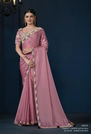 Mahotsav Mohmanthan 24500 SERIES Stardust Surat ki Saree ka wholesale market