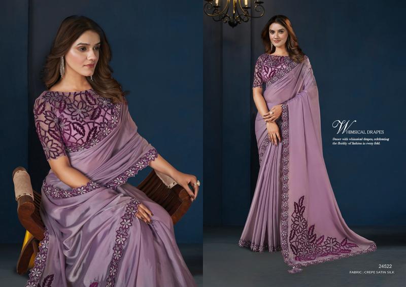 Mahotsav Mohmanthan 24500 SERIES Stardust Surat ki Saree ka wholesale market