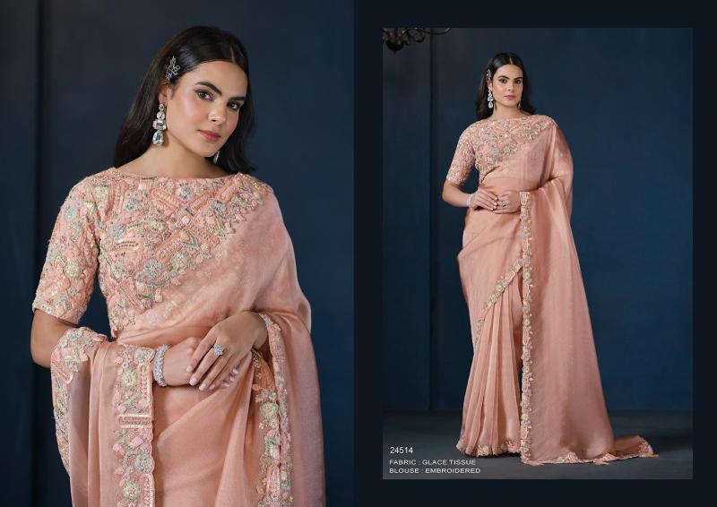 Mahotsav Mohmanthan 24500 SERIES Stardust Surat ki Saree ka wholesale market