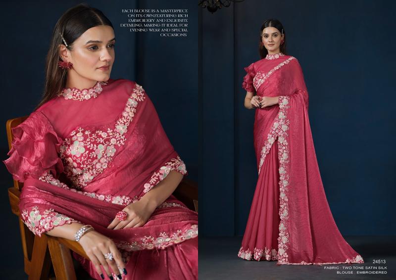 Mahotsav Mohmanthan 24500 SERIES Stardust Surat ki Saree ka wholesale market