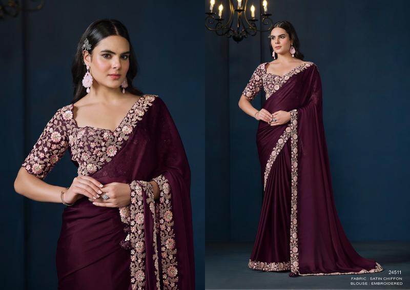 Mahotsav Mohmanthan 24500 SERIES Stardust Surat ki Saree ka wholesale market