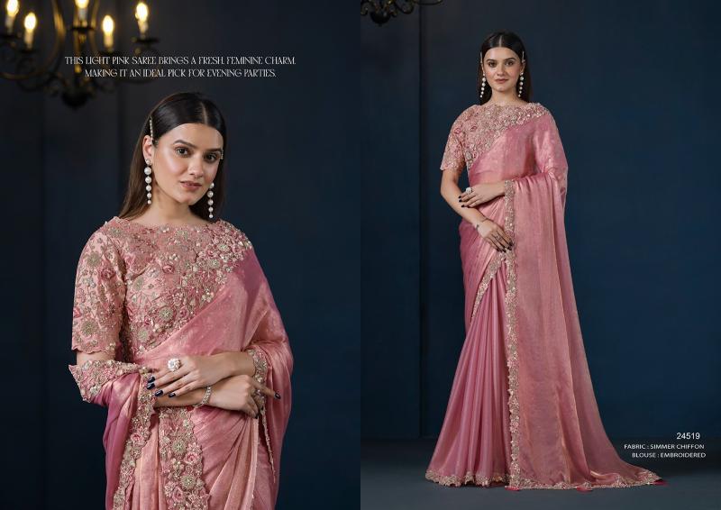 Mahotsav Mohmanthan 24500 SERIES Stardust Surat ki Saree ka wholesale market