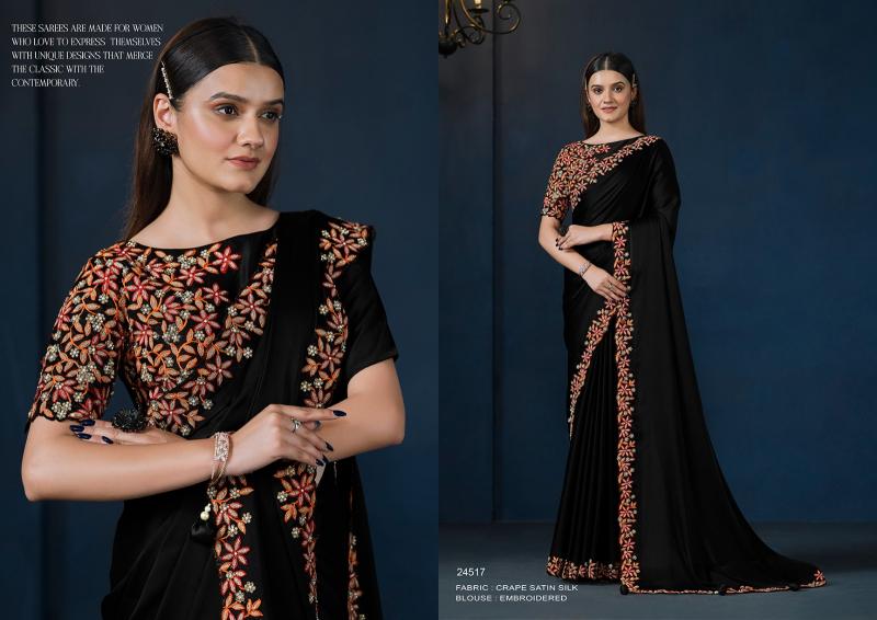 Mahotsav Mohmanthan 24500 SERIES Stardust Surat ki Saree ka wholesale market