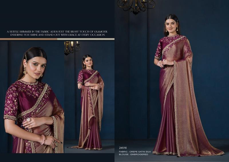 Mahotsav Mohmanthan 24500 SERIES Stardust Surat ki Saree ka wholesale market