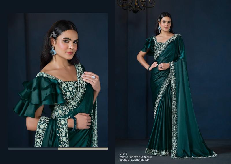 Mahotsav Mohmanthan 24500 SERIES Stardust Surat ki Saree ka wholesale market